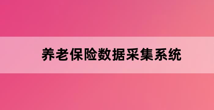 建立大数据养老服务产业平台