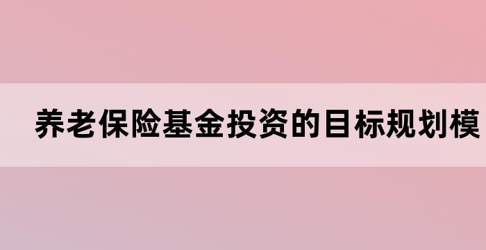 养老目标基金的投资