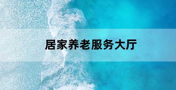 养老服务机构综合监管