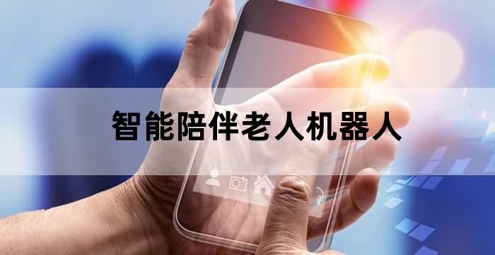 养老型机器人
