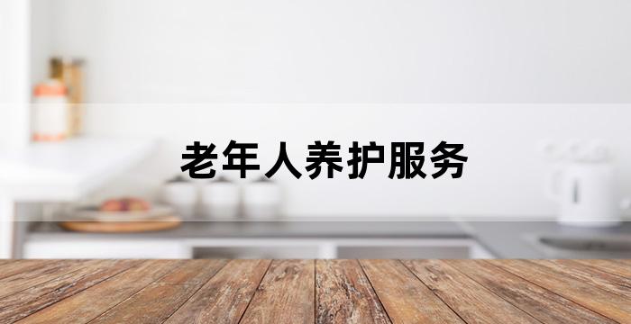 老年人养护中心