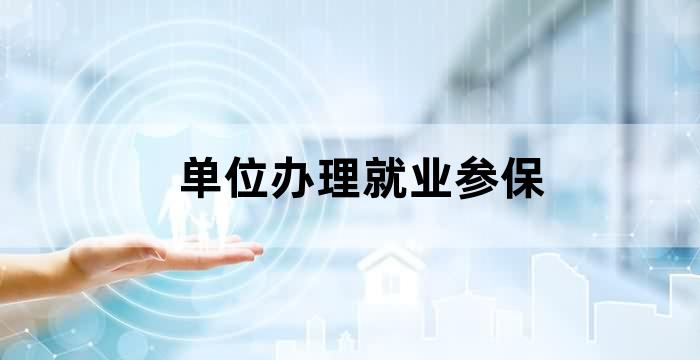 个人就业参保登记管理