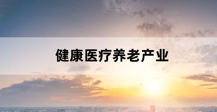 养老医疗行业