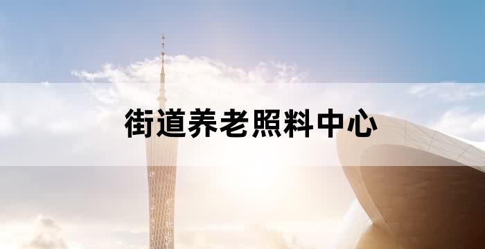 老年人社区照顾