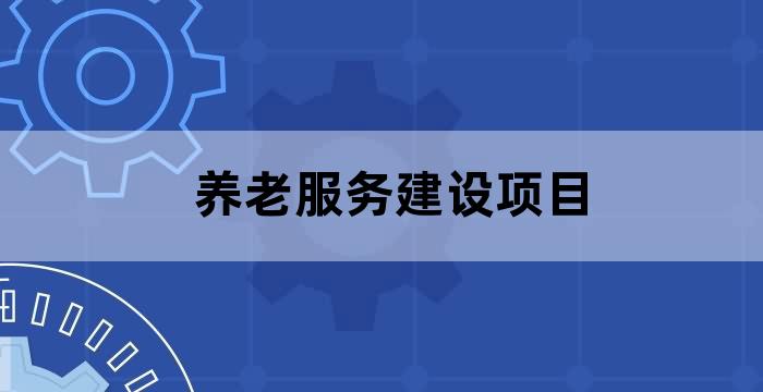 老年人旅游养老项目