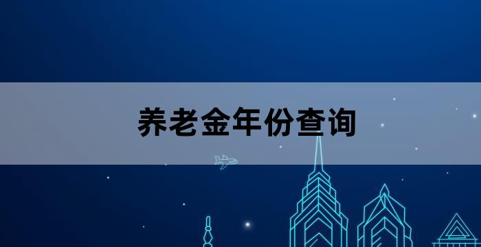 养老保险待遇发放情况查询