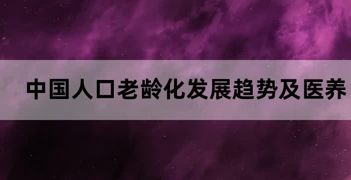 人口老龄化背景下的养老服务业发展研究