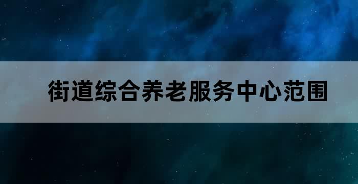 社会养老服务体系建设资金