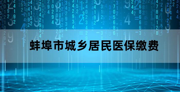 蚌埠医保个人参保